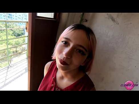 ❤️ د شاګرد حساسیت په بهر کې یو اجنبی سړی وخوري - د هغه په مخ کې ❤️❌ ❌